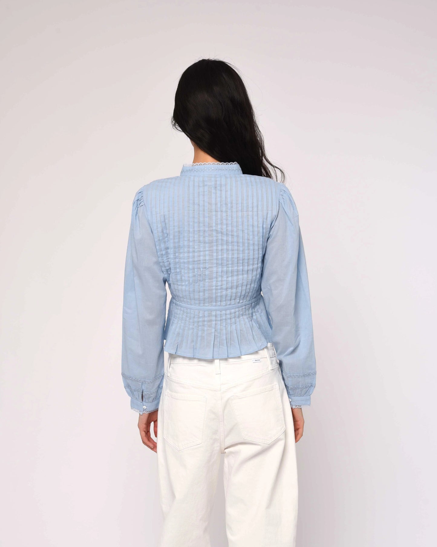 Mira Blouse - Blue Bird