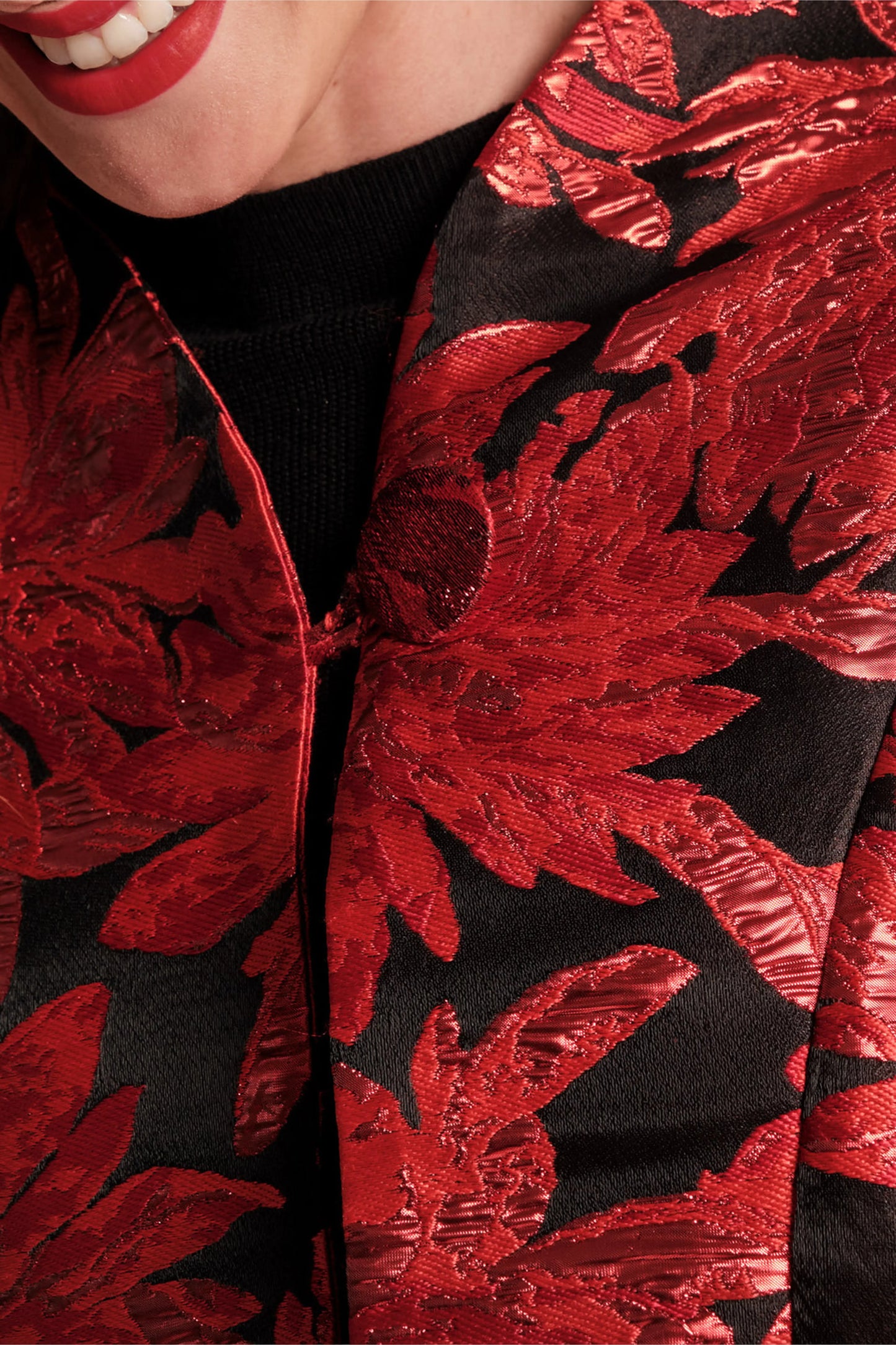 Swing Jacket - Red Black