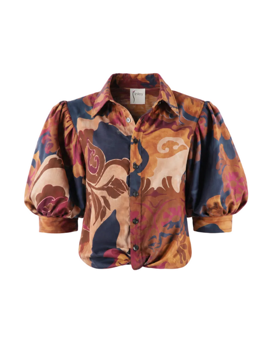Bomba Shirt - Etruscan Scroll
