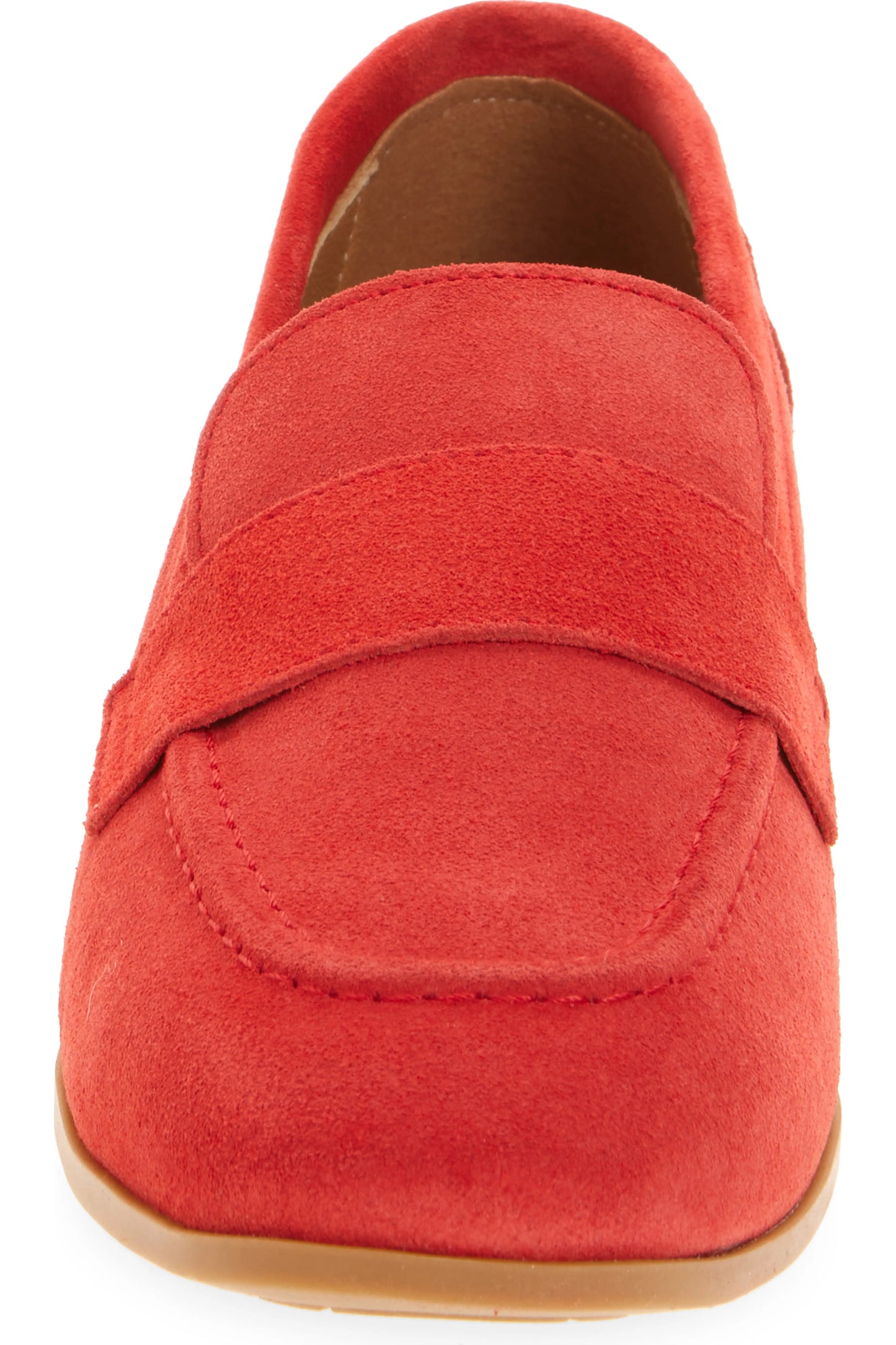 Ardelle Loafer - Red Suede
