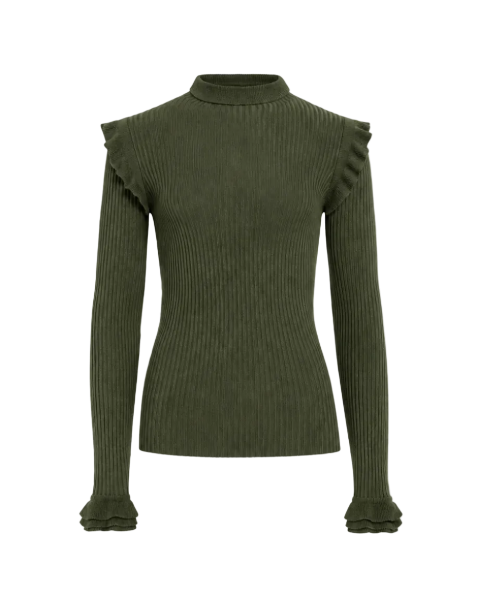 Tinley Turtleneck - Juniper Green