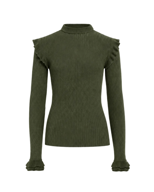 Tinley Turtleneck - Juniper Green