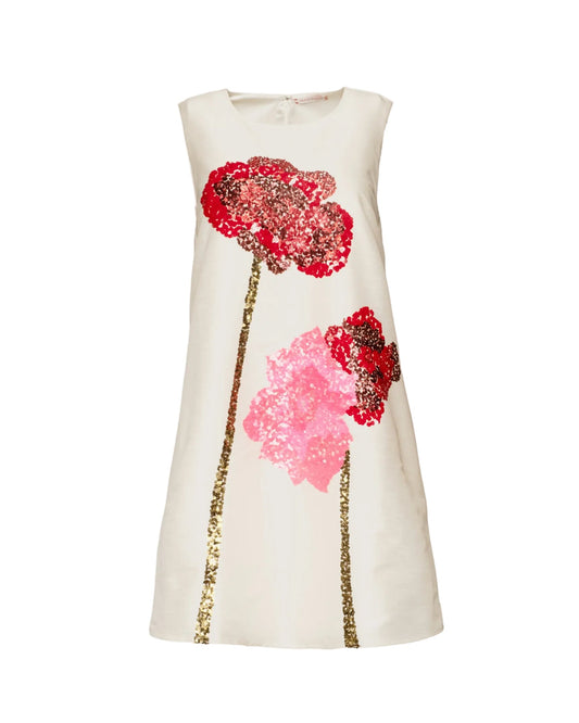 Alice Shift Dress - Poppy Oyster