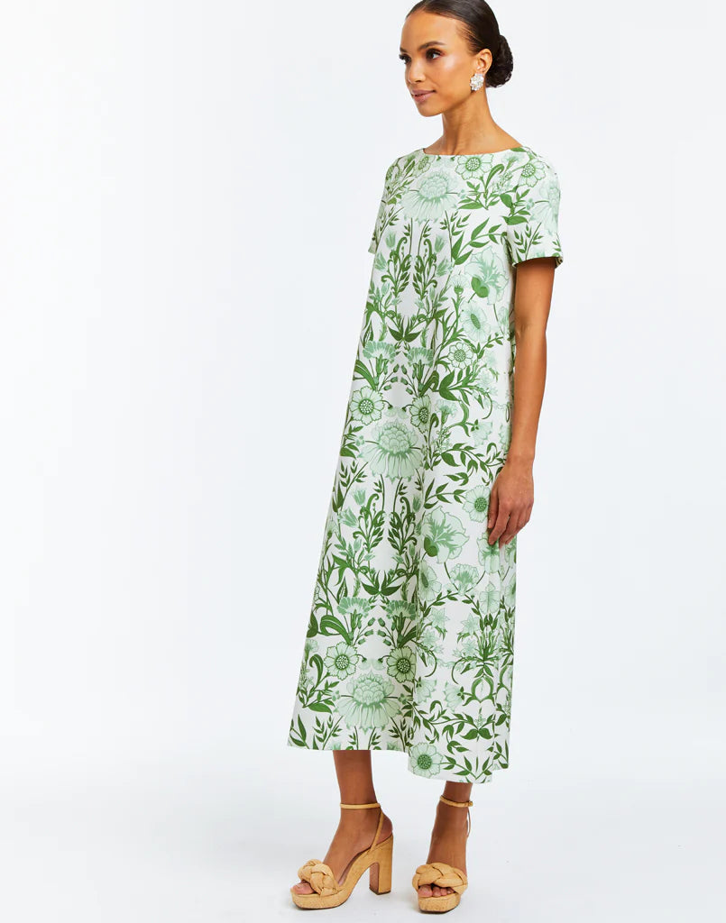 Adria Midi Dress - Green