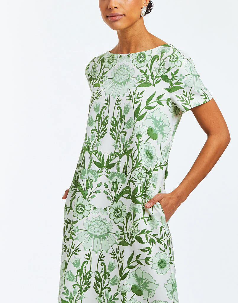 Adria Midi Dress - Green