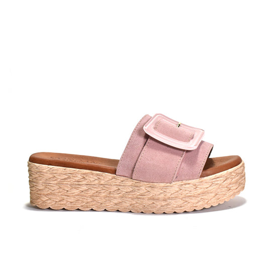 Beckett - Rosa Suede