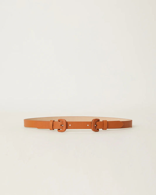 Ollie Double Belt - Coffee