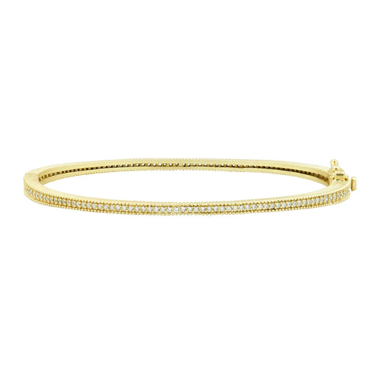 THE CLASSIC PAVÉ HINGE BANGLE