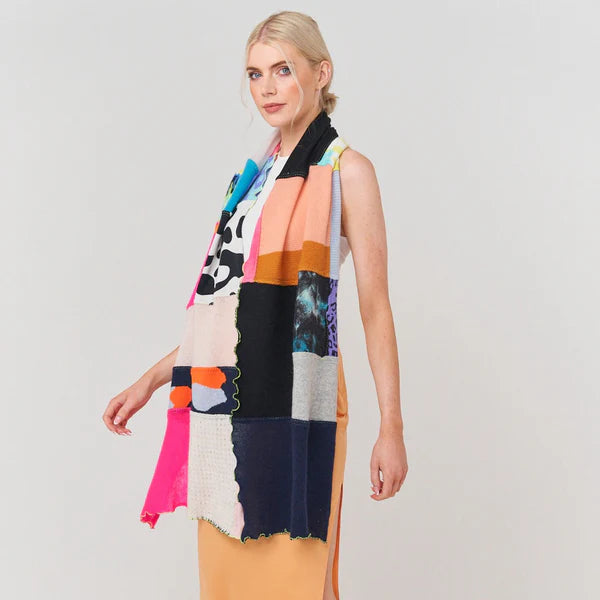 Patchwork Scarf - Mix