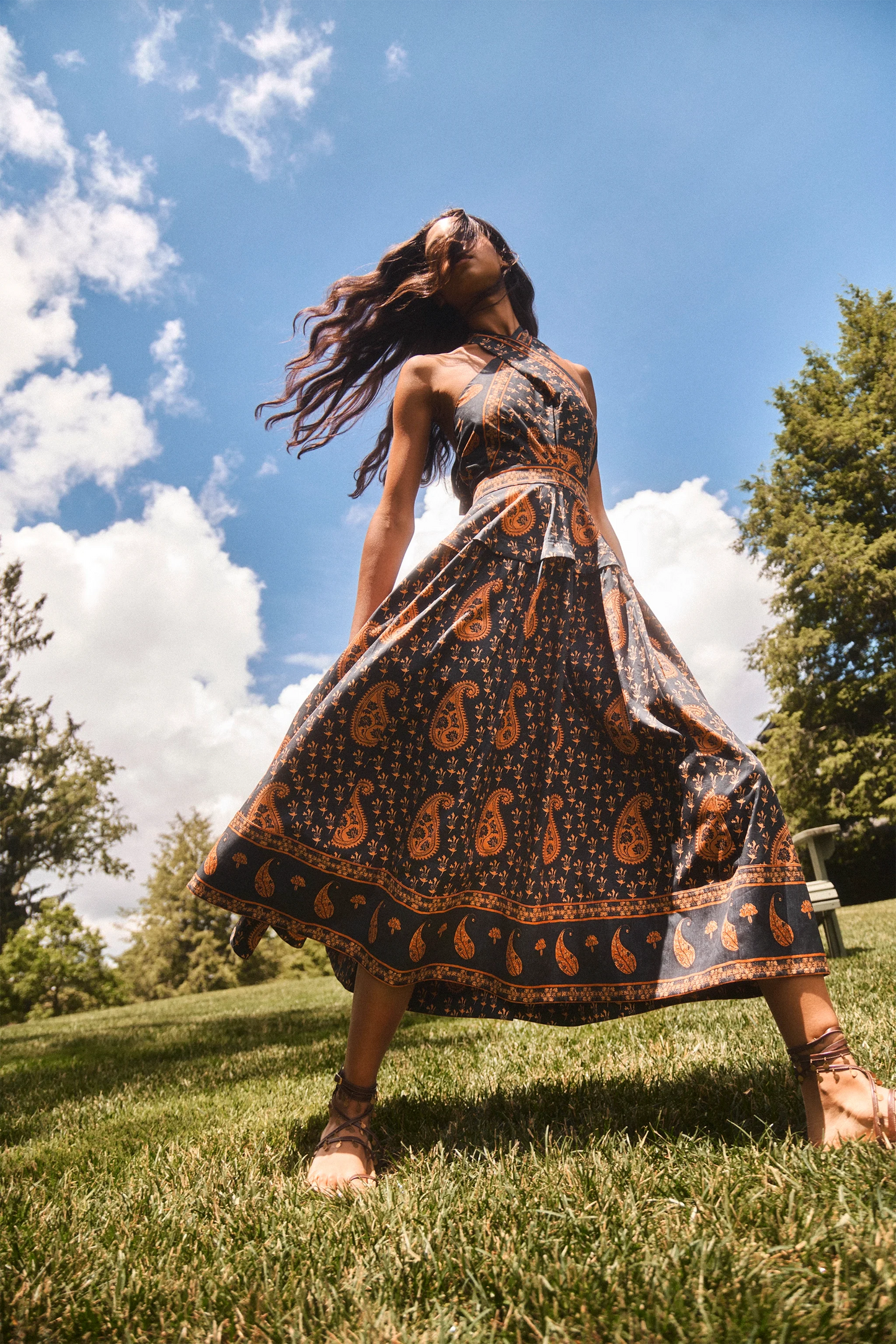 Bellamy Dress - Glen Paisley