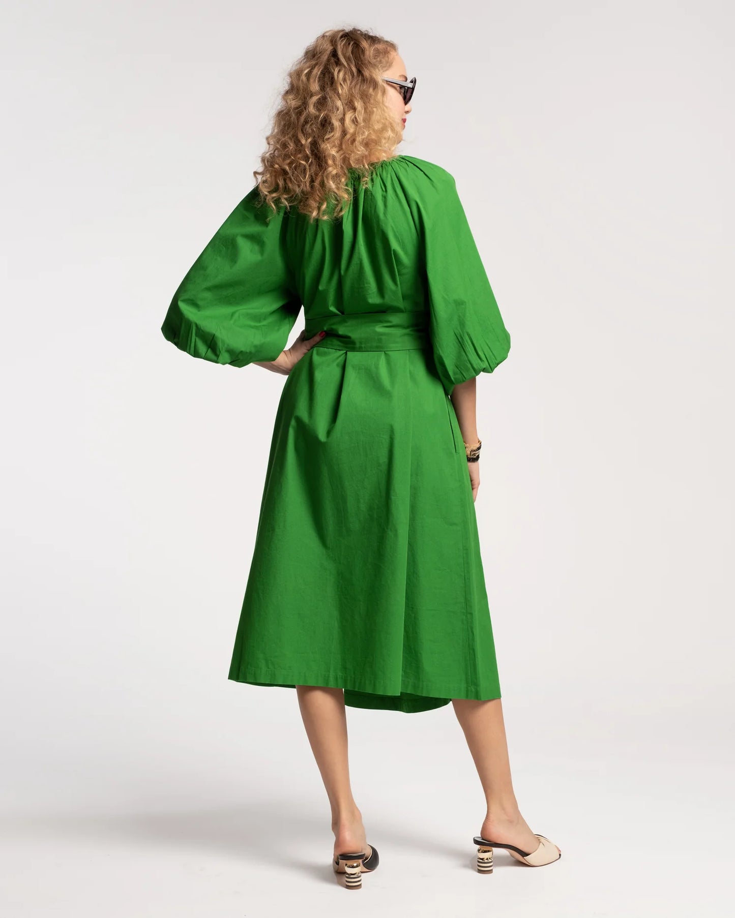 Bliss Midi Dress - Green