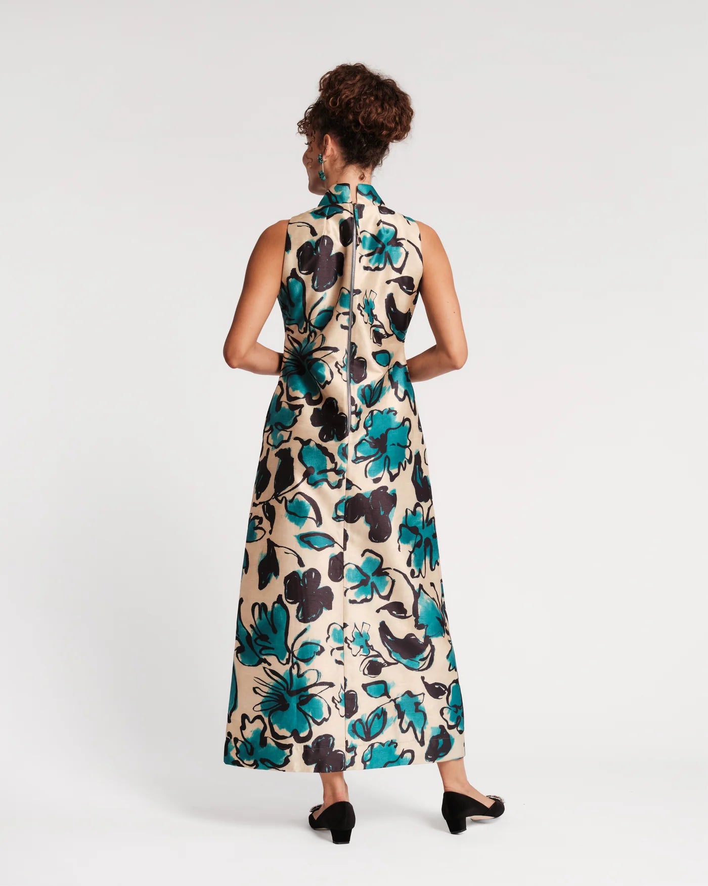 Carlyle Maxi Dress - Abstract Meadow