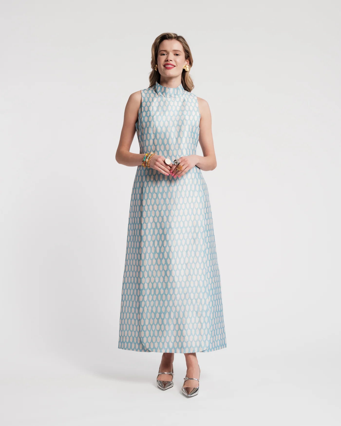 Carlyle Maxi Dress - Loop Blue