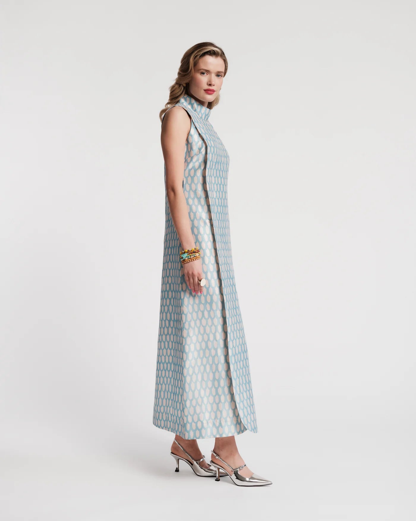 Carlyle Maxi Dress - Loop Blue