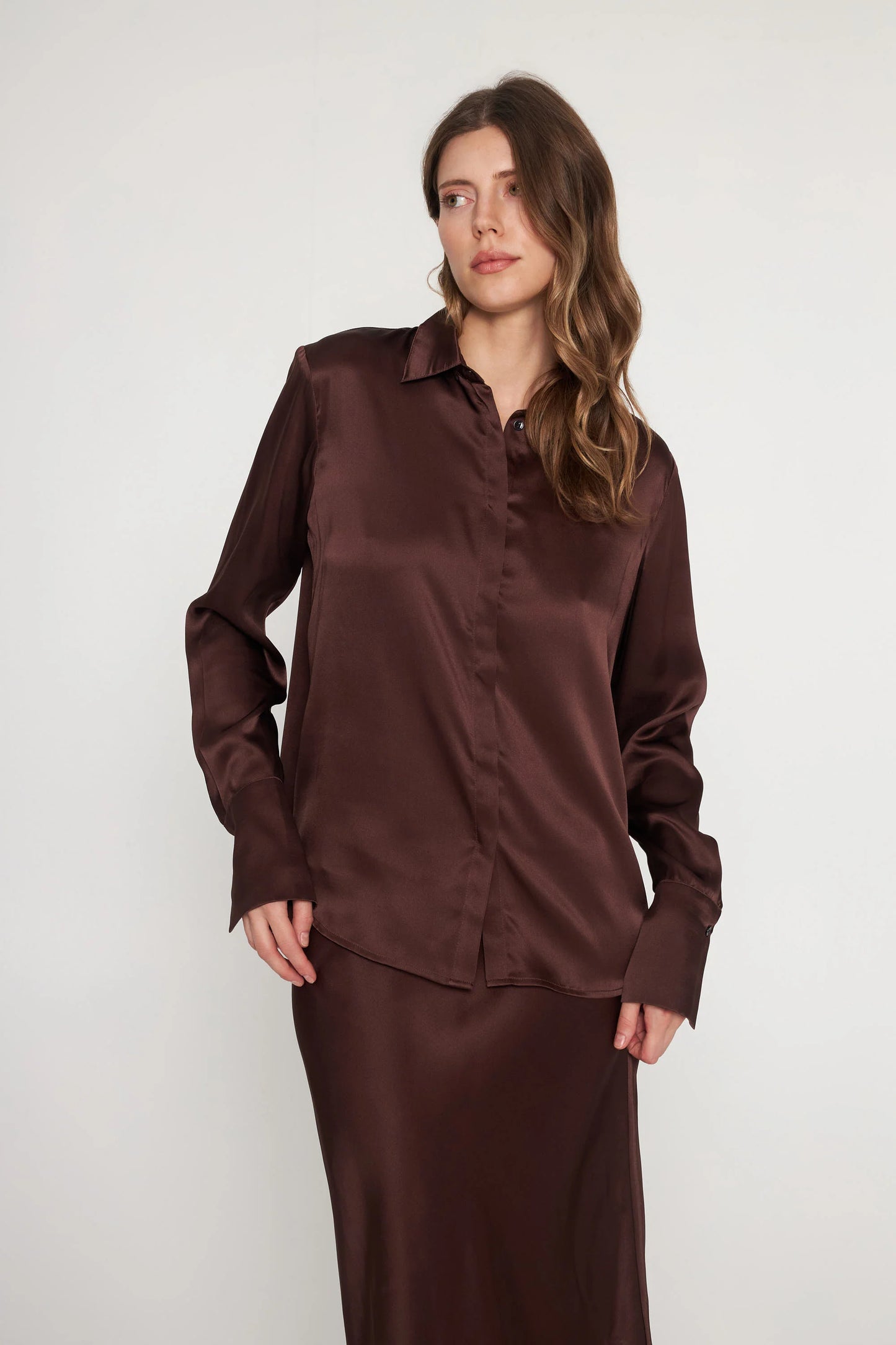Sophie Blouse - Brown