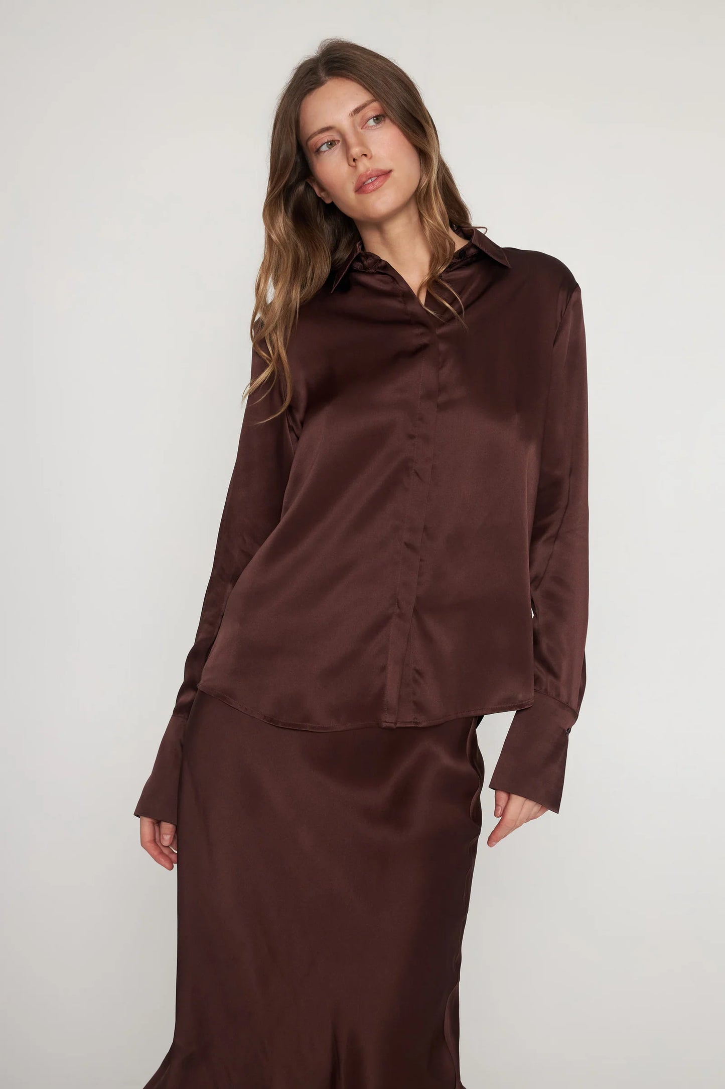 Sophie Blouse - Brown