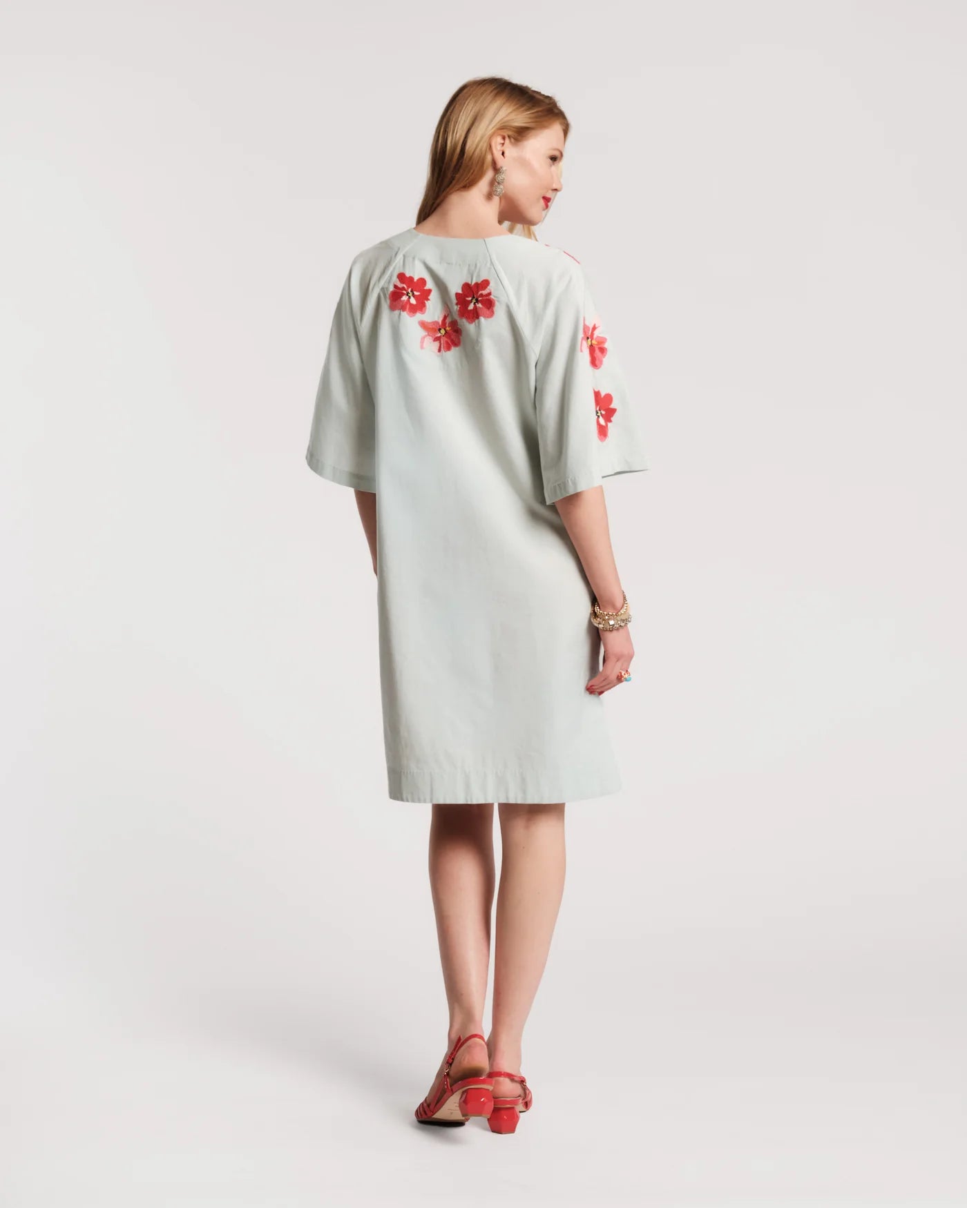Charming Caftan Mini - Georgia Embroidered
