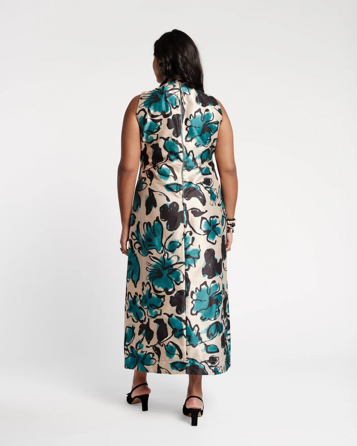 Carlyle Maxi Dress - Abstract Meadow