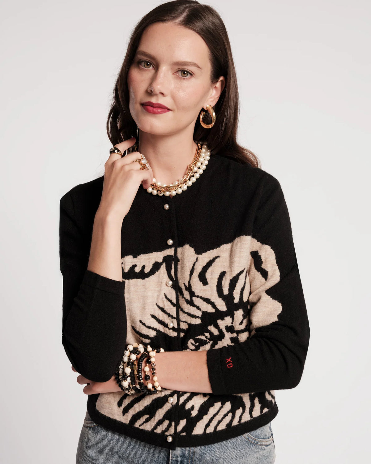 Darling Cardigan - Carefree Chrysanthemum