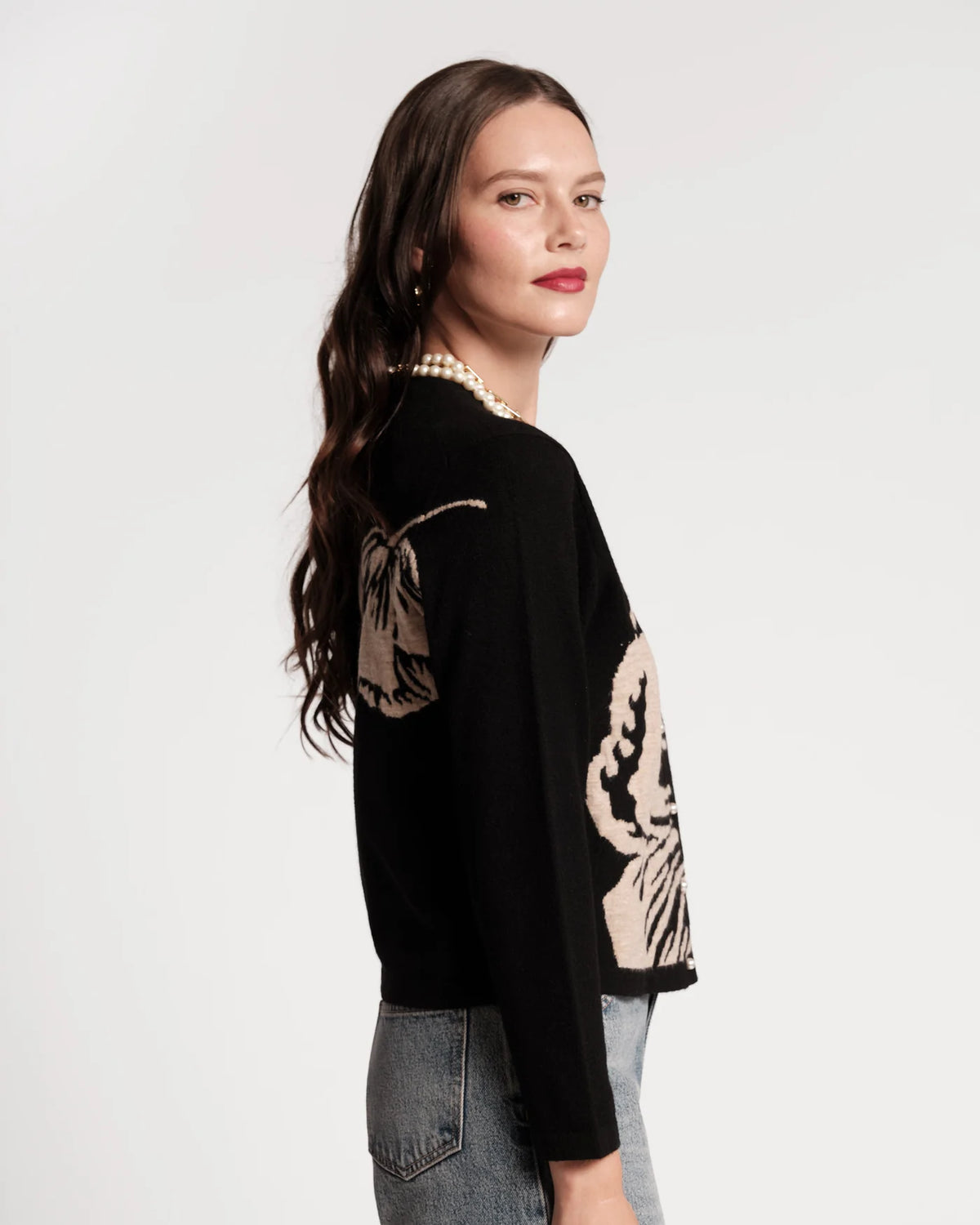 Darling Cardigan - Carefree Chrysanthemum