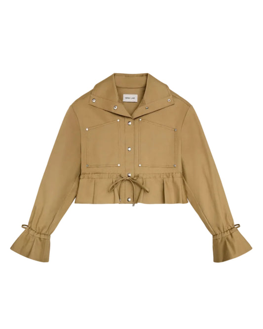 Penn Cropped Jacket - Canteen