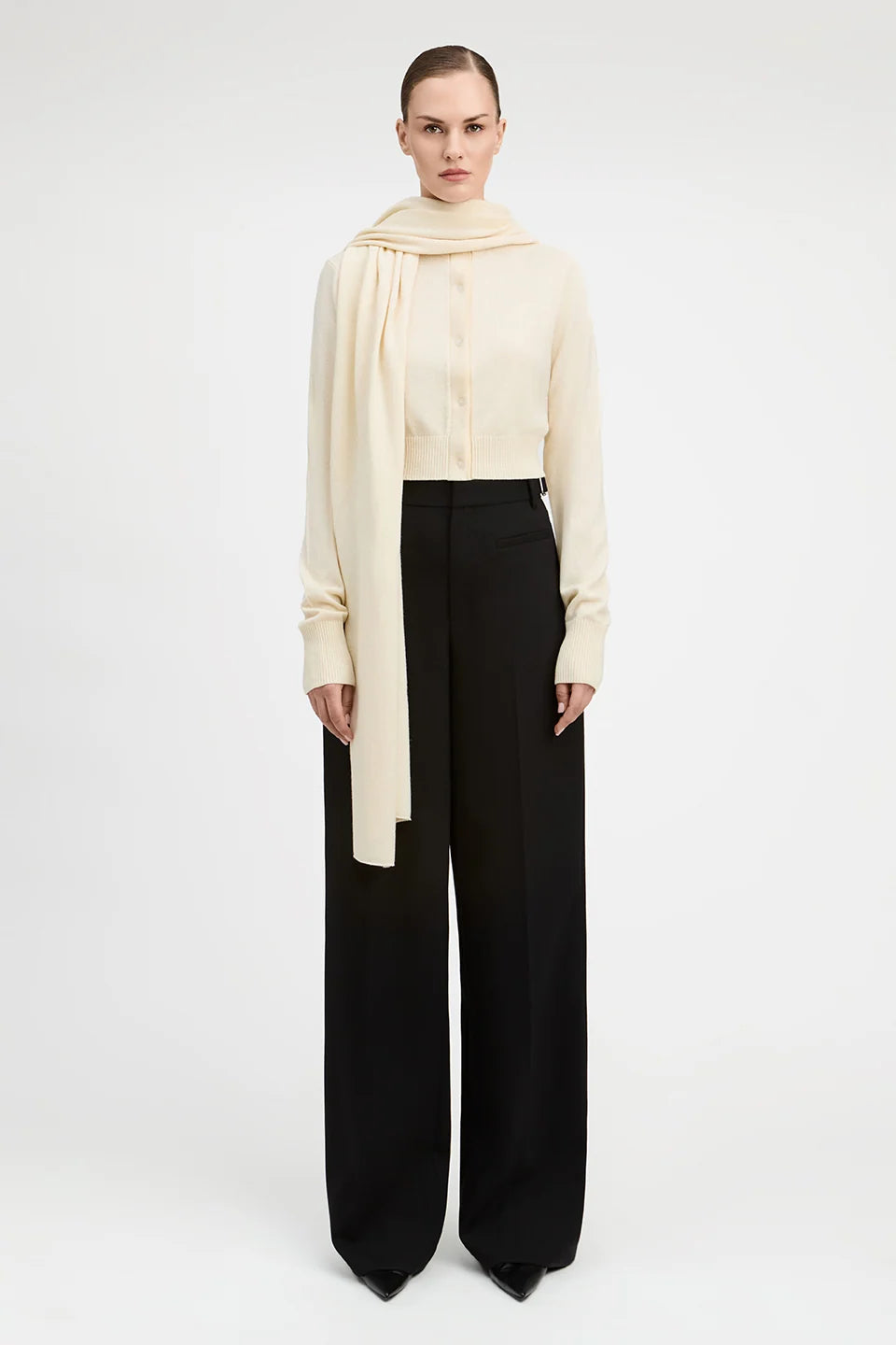 Tina Cardigan - Parchment
