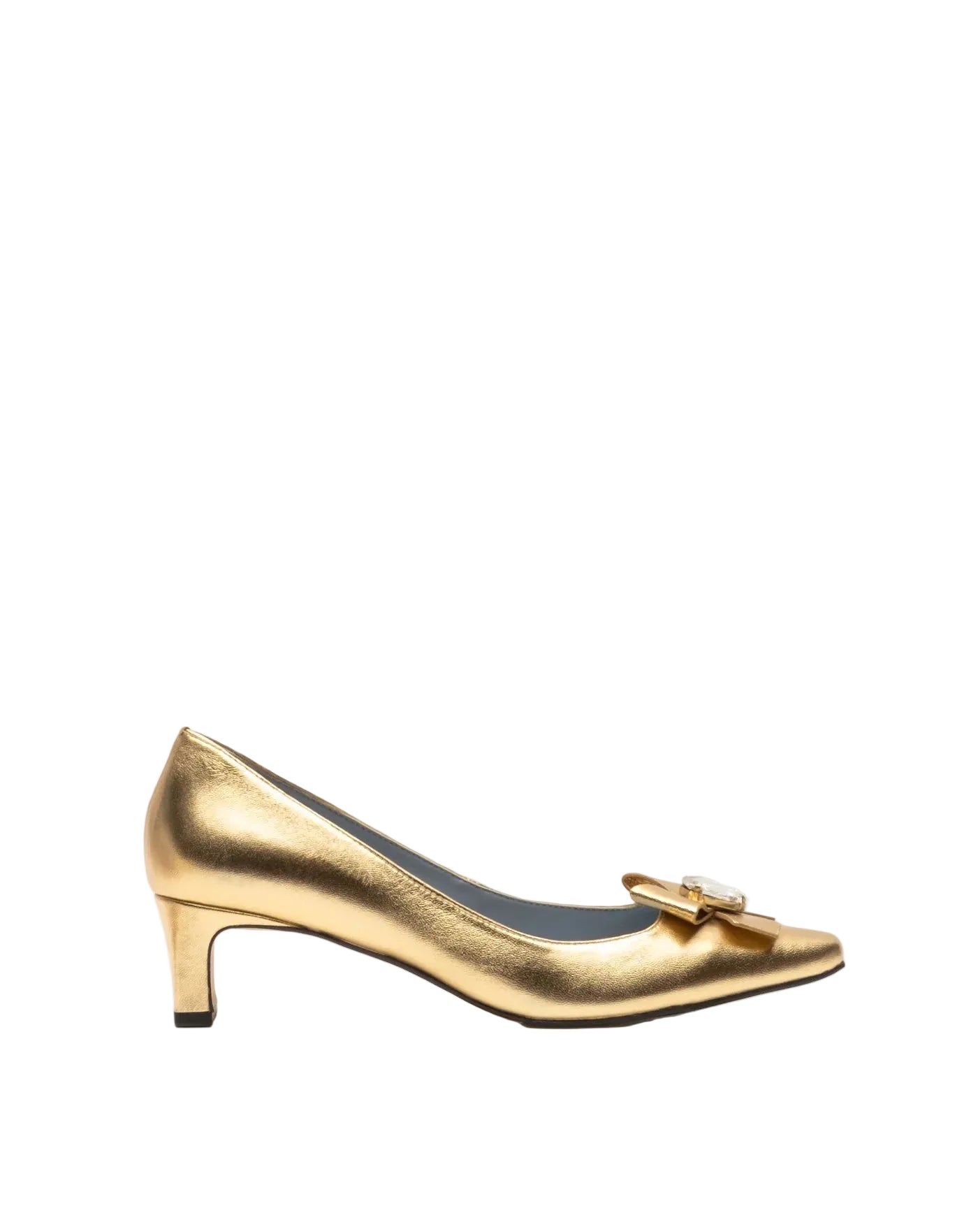 Diana Metallic Heel - Gold