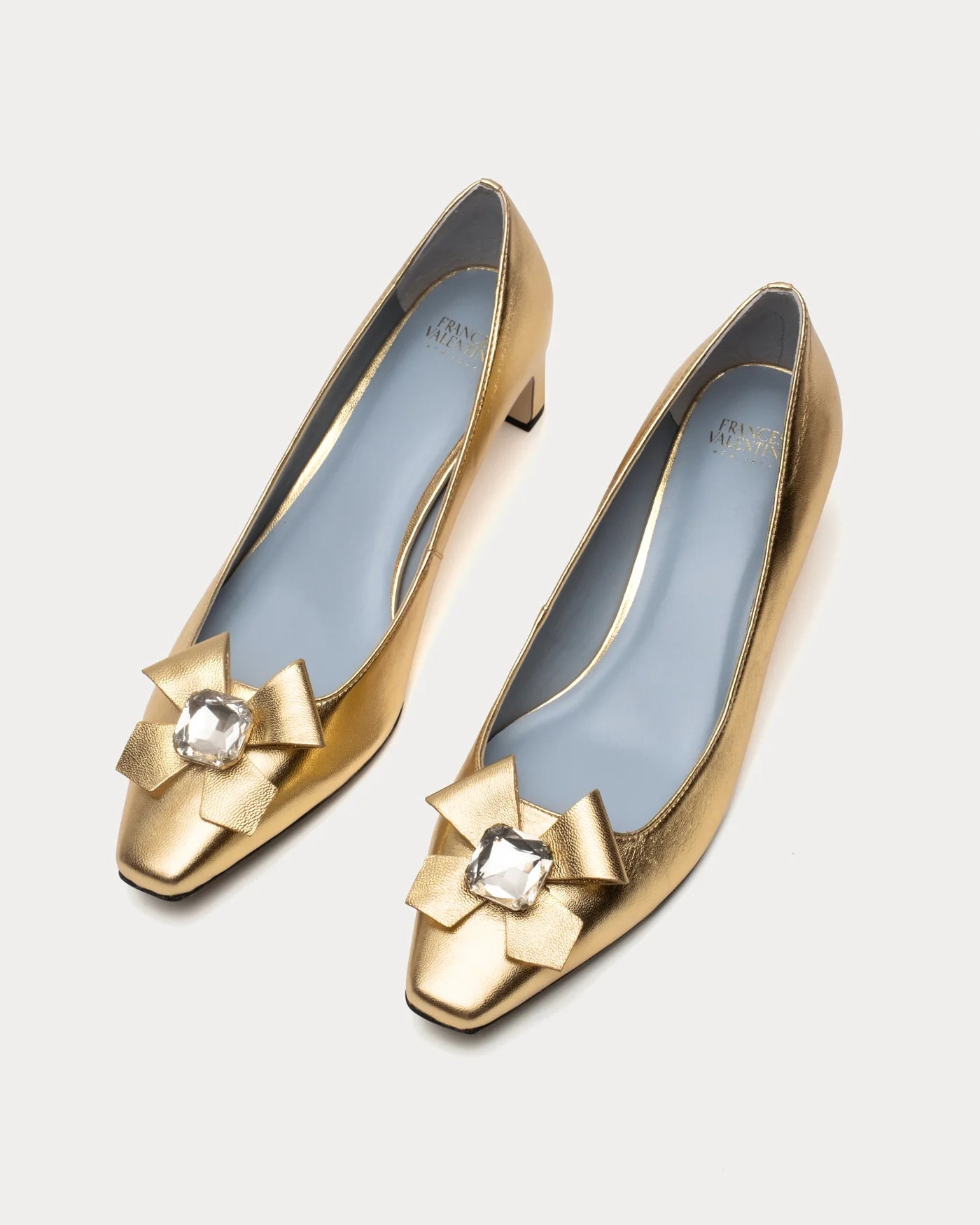 Diana Metallic Heel - Gold