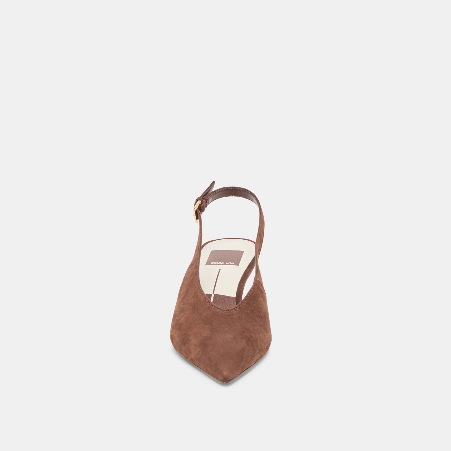Alenna Heels - Dark Brown Suede