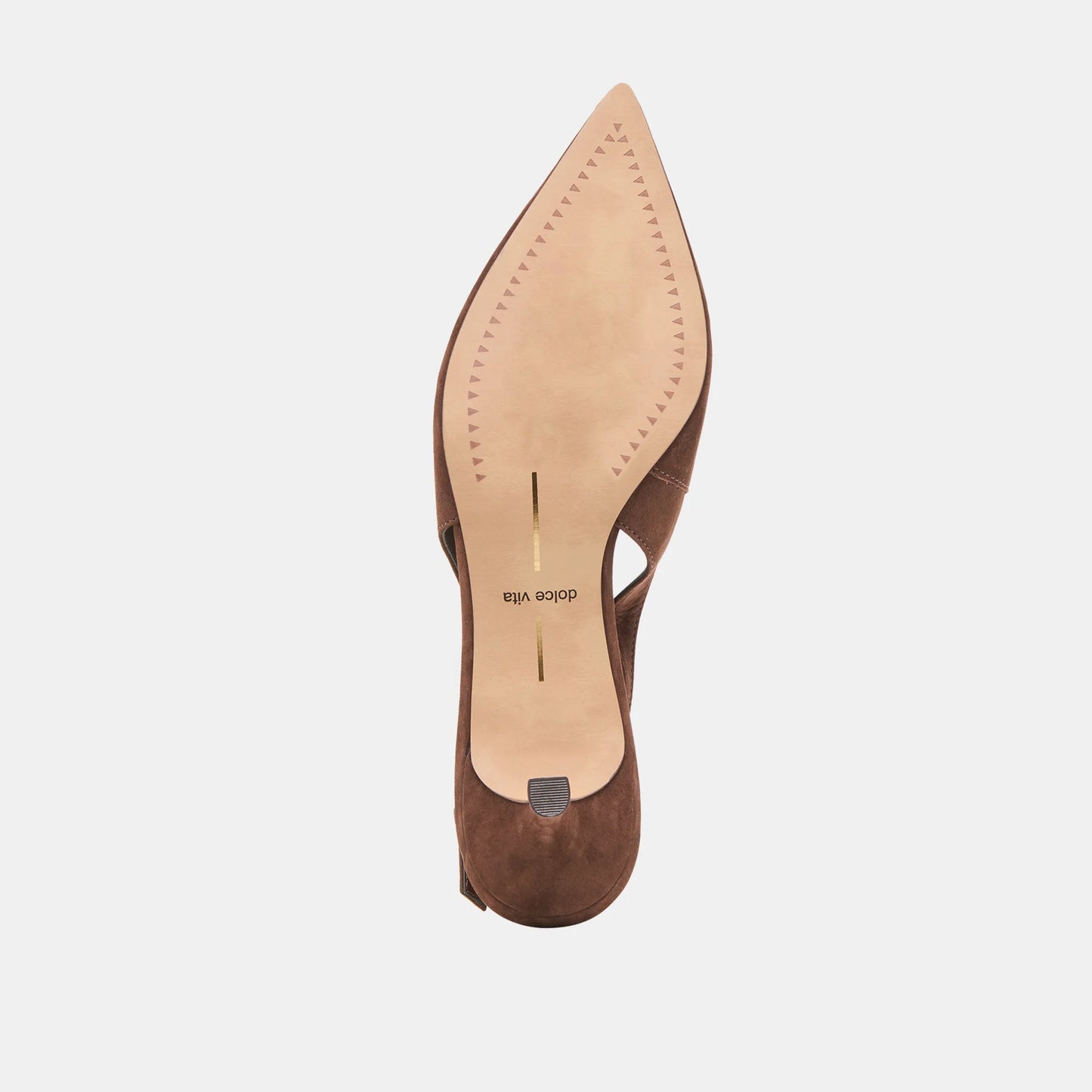 Alenna Heels - Dark Brown Suede