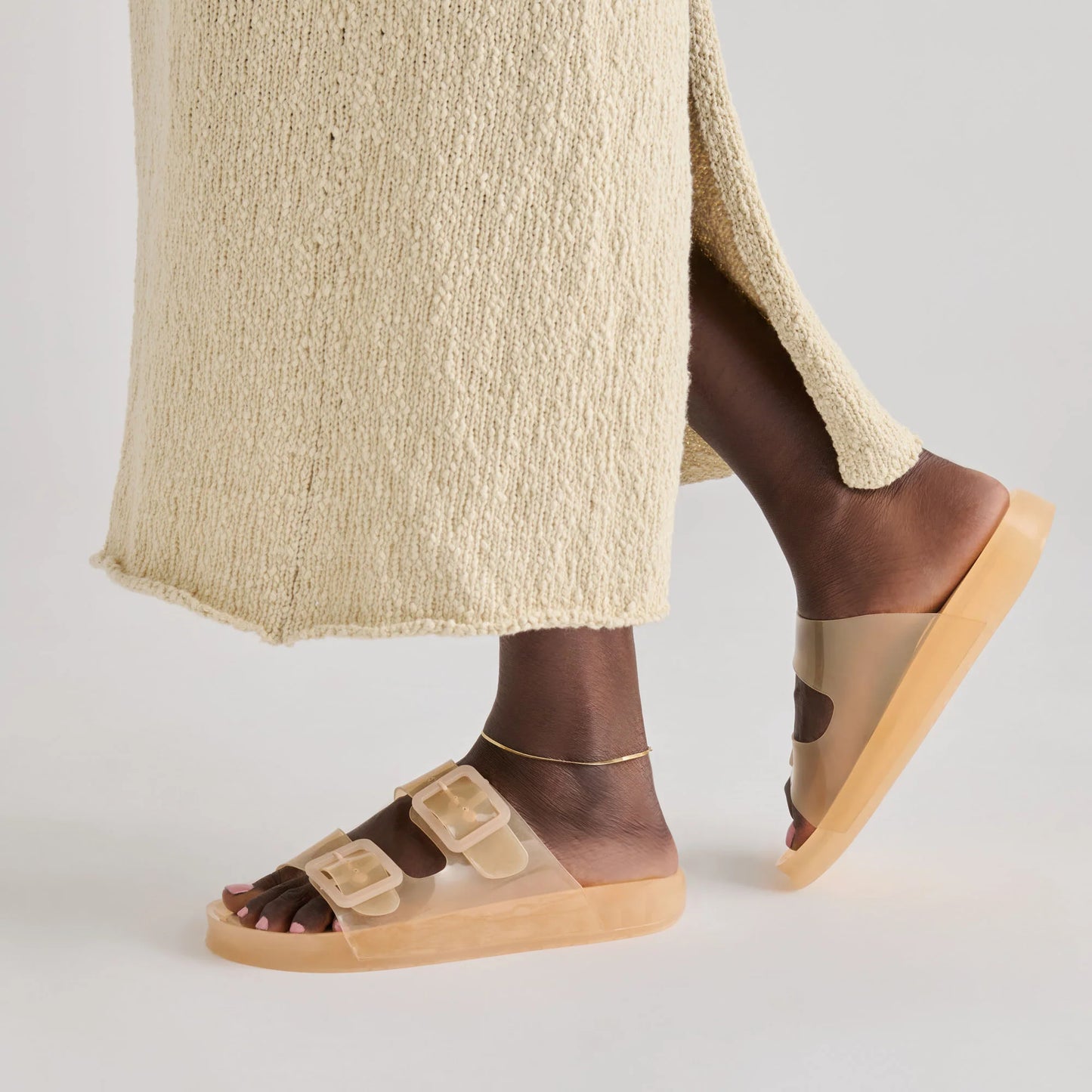 Julio Vinyl Sandal - Praline