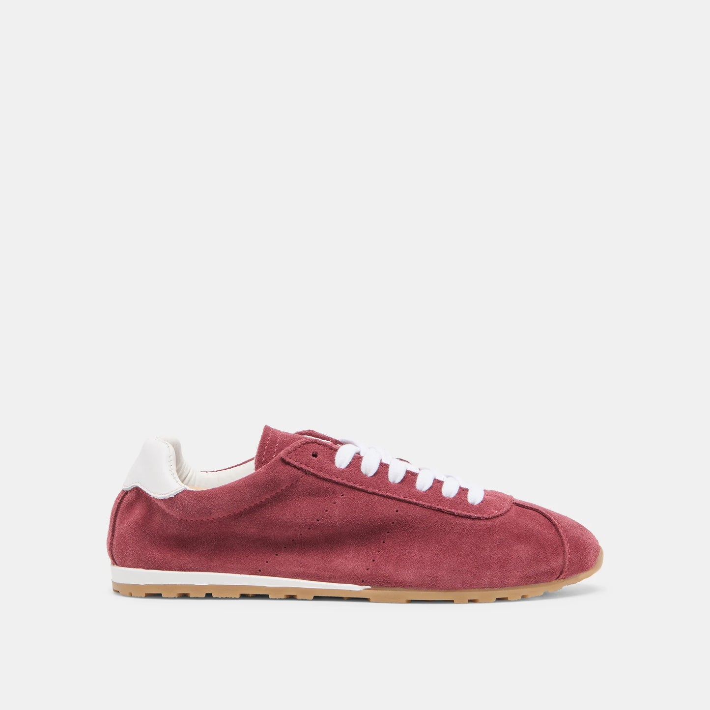 Serina Sneakers - Burgundy Suede