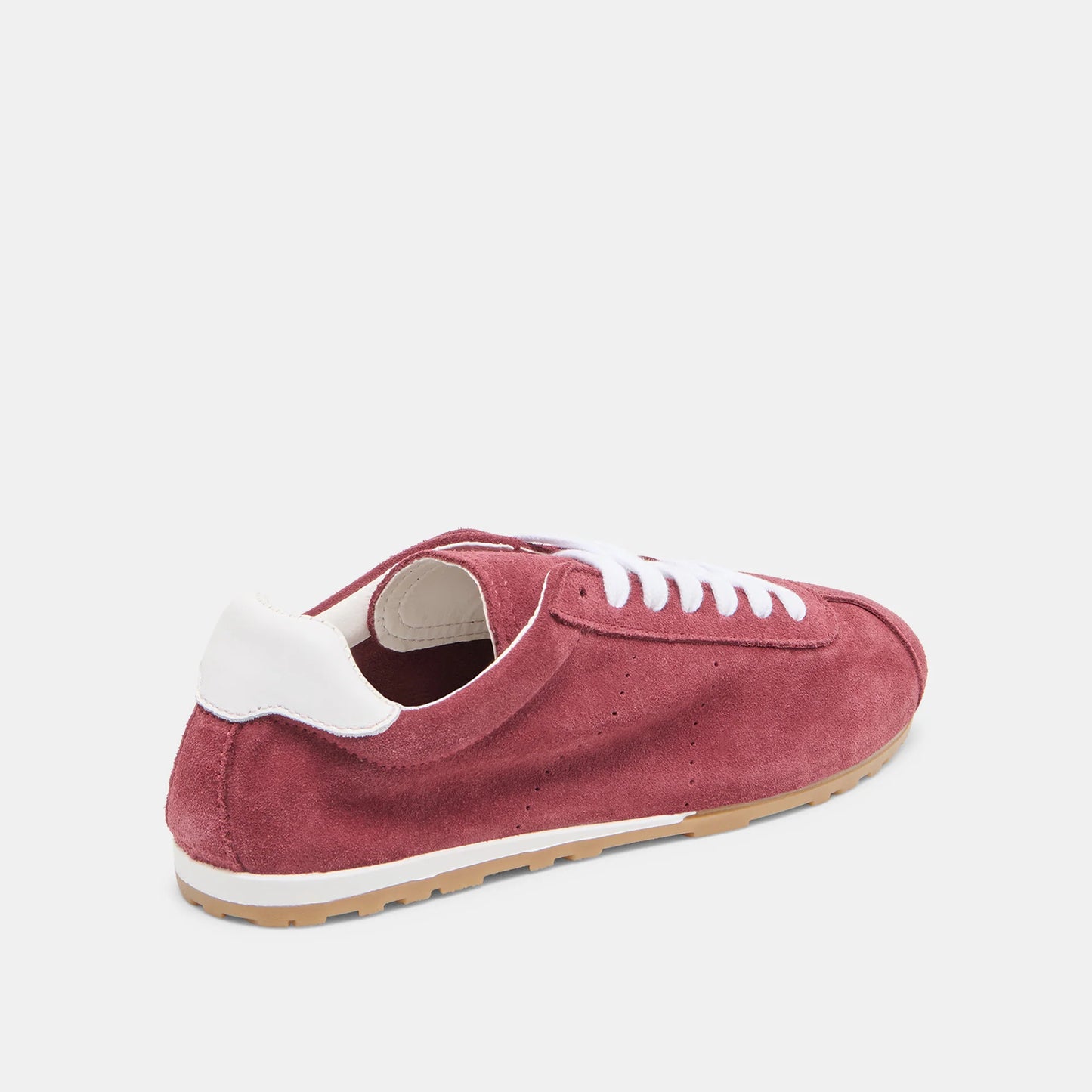 Serina Sneakers - Burgundy Suede