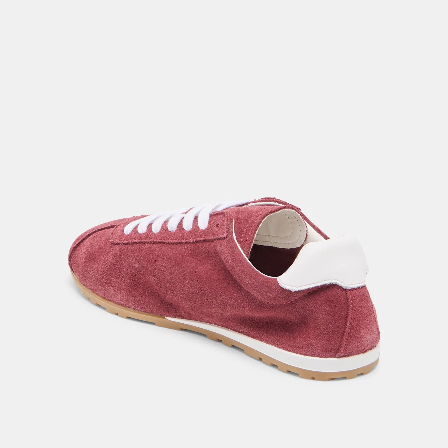 Serina Sneakers - Burgundy Suede