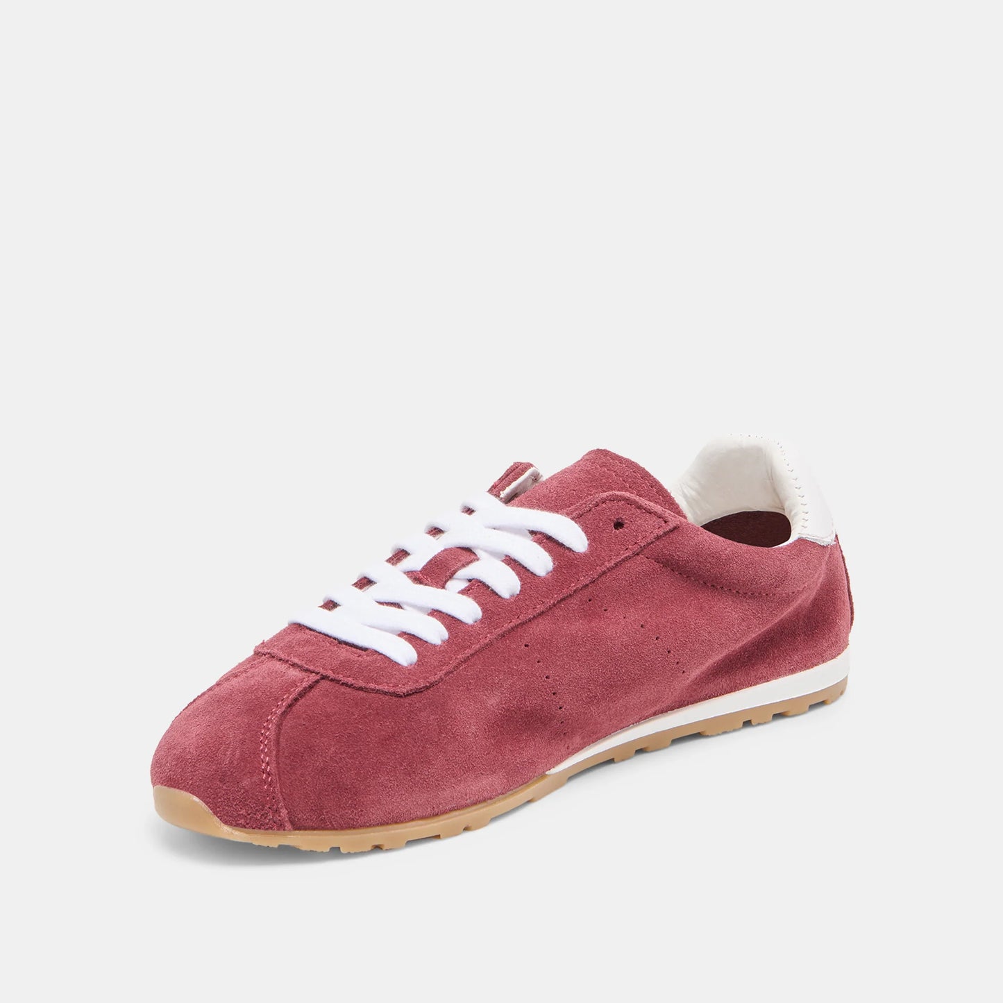 Serina Sneakers - Burgundy Suede