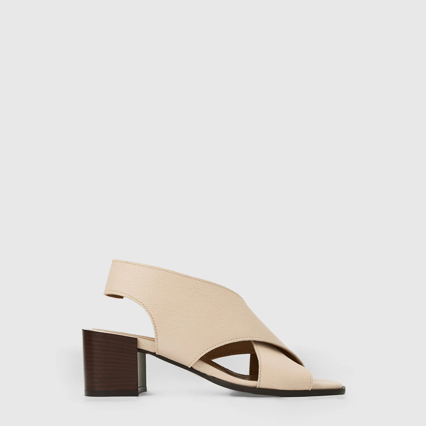 Dovera Sandal - Sand Pebble Leather