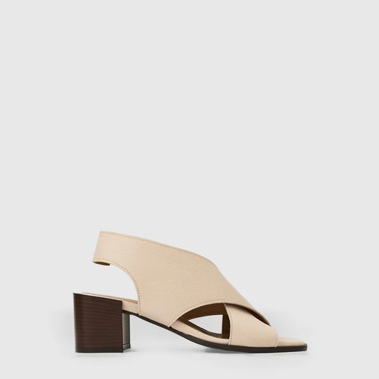 Dovera Sandal - Sand Pebble Leather