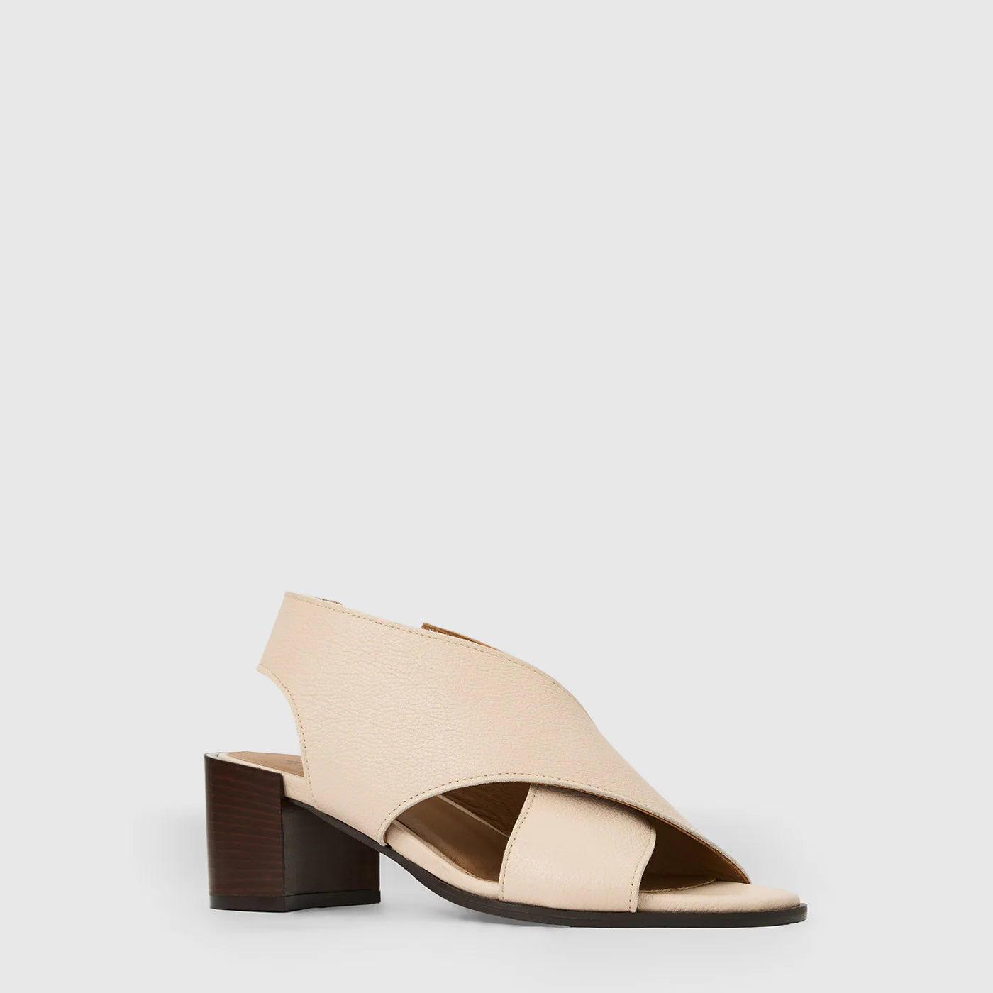 Dovera Sandal - Sand Pebble Leather