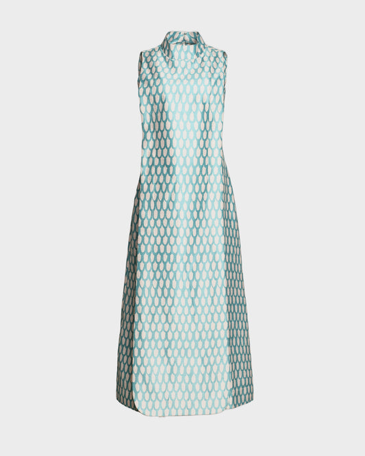 Carlyle Maxi Dress - Air Blue/Oyster