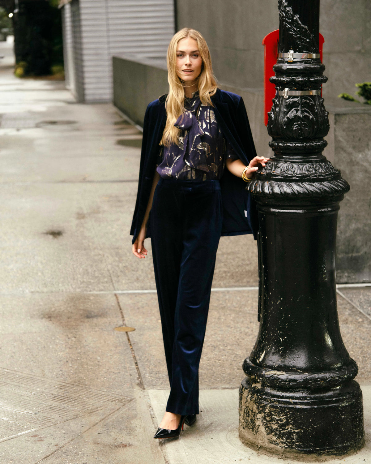 Fern Pant - Sapphire