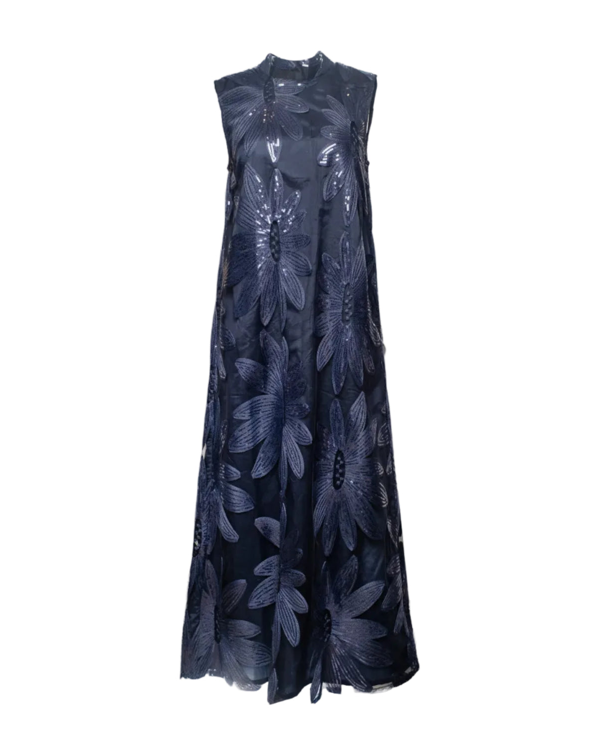 Diplomat Maxi Dress - Navy