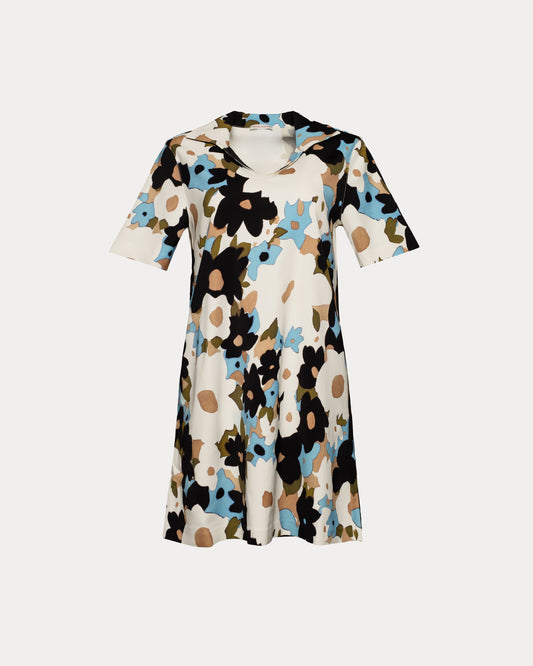 Virginia Dress Morning Dew - Blue/Multi