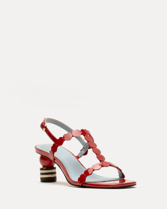 Kiki Heart Heel - Red