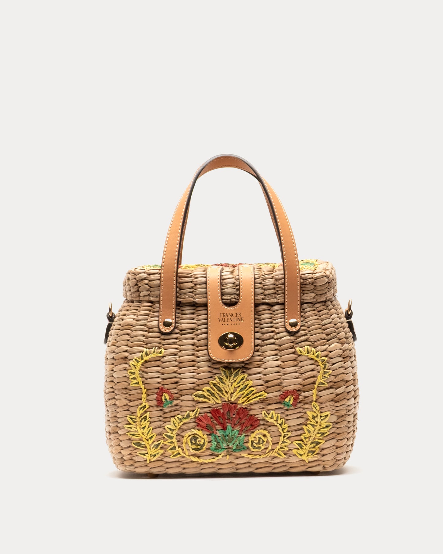 Harriet Bag Canopy Embroidery - Natural/Multi