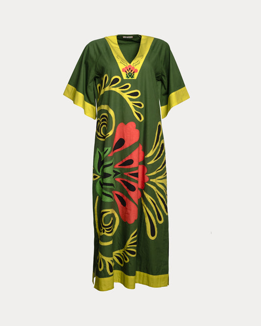 Delightful Caftan Canopy - Green/Multi