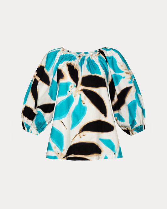 Bliss Top - Blue/Multi