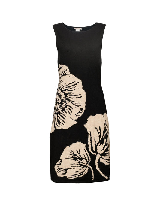 Swan Shift Dress - Carefree Chrysanthemum