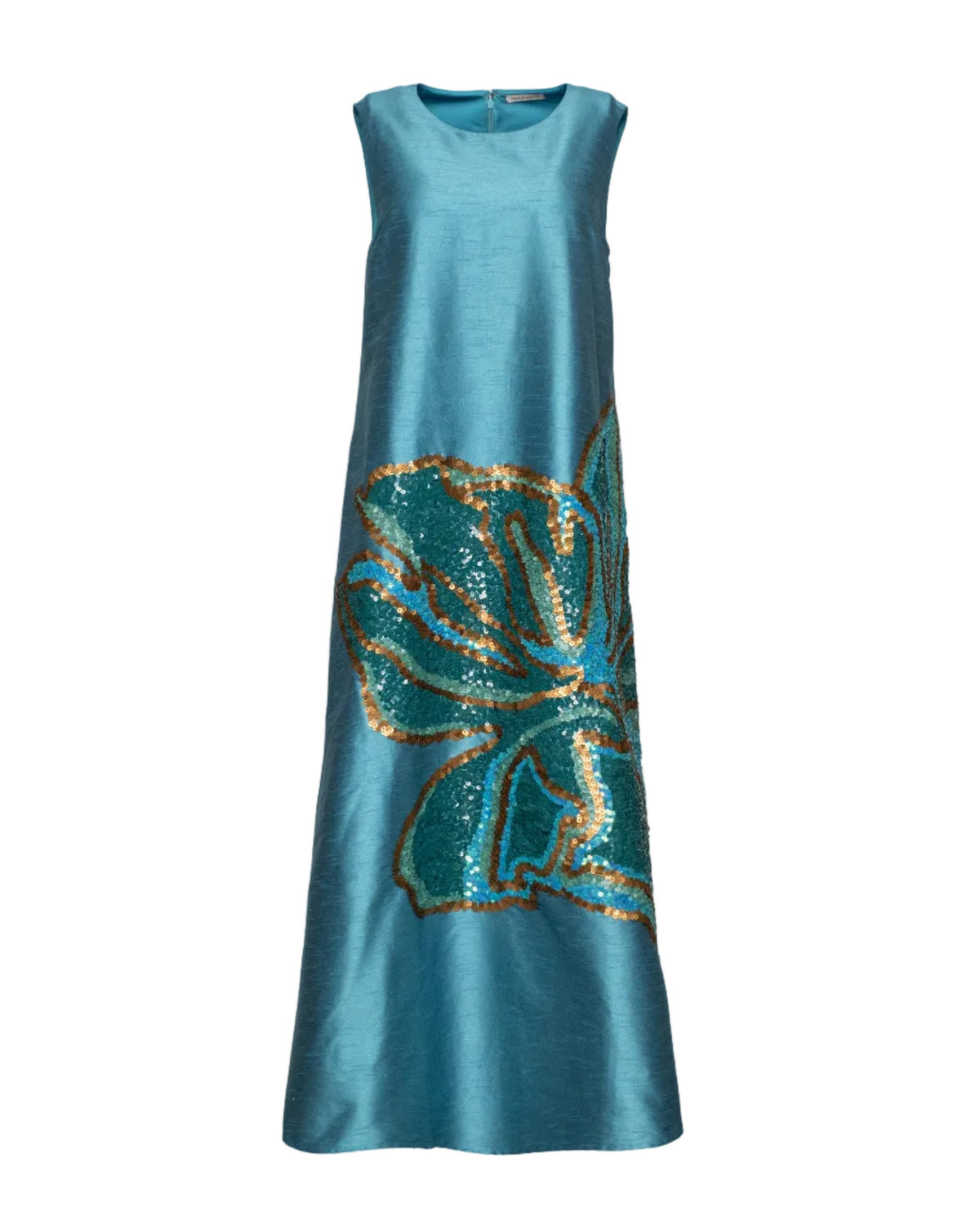 Alice Midi Dress - Teal