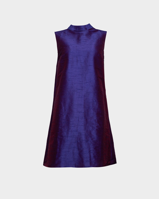 Diplomat Mini Dress Sleeveless - Violet