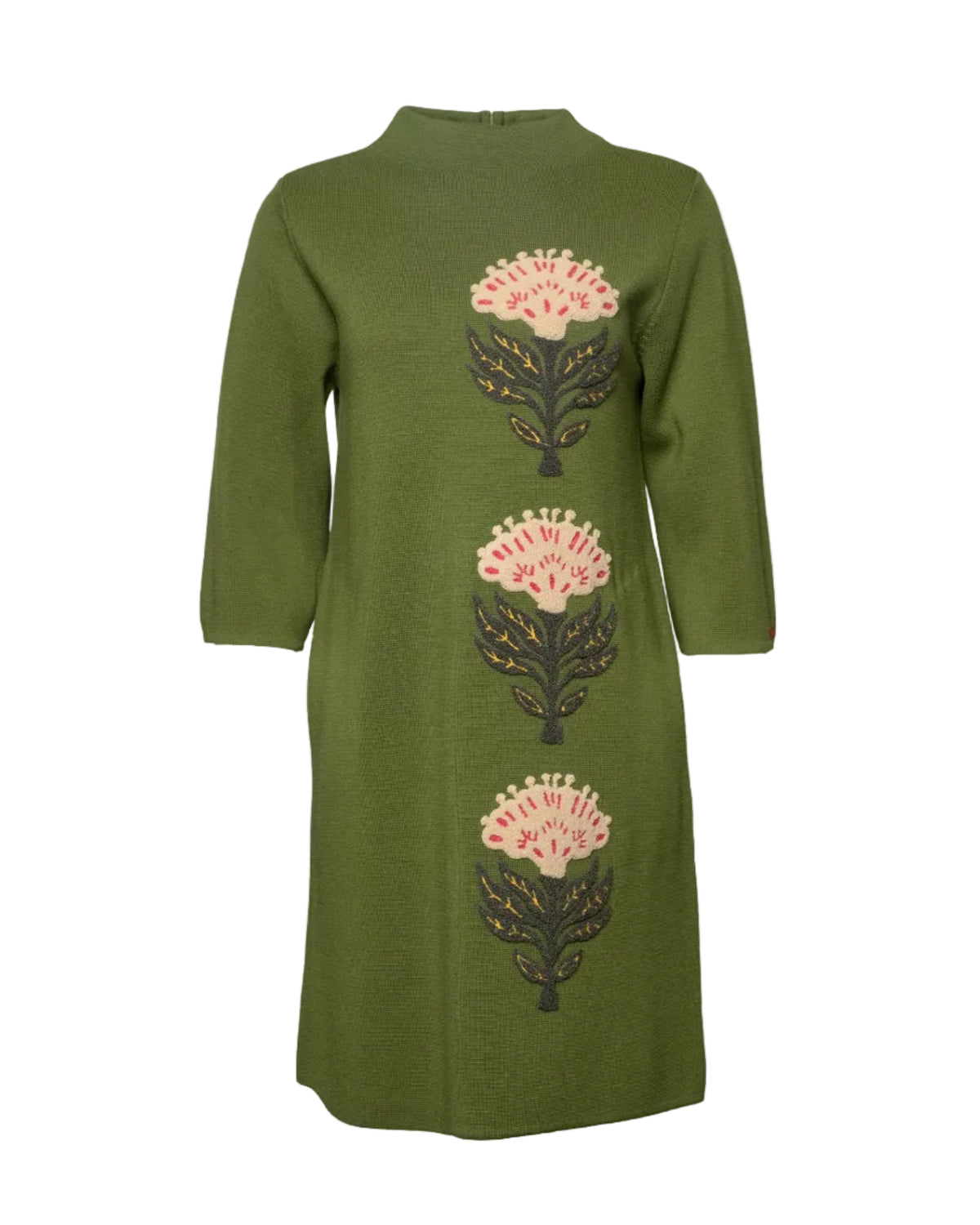 Annie Dress - Green Heirloom Floral